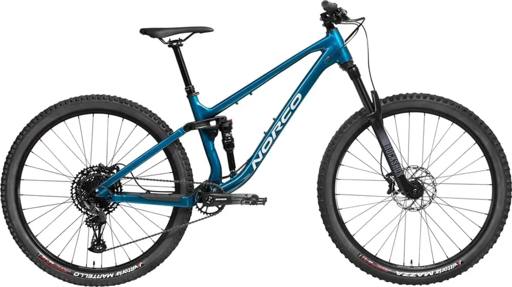 NORCO FLUID fs A3 29 BLUE SILVER BICICLETA Tienda Ride
