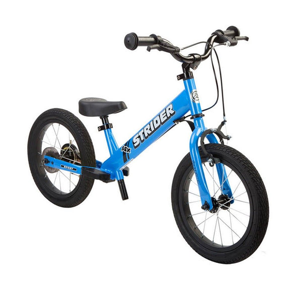 Strider 14X Blue Freno Manual Bicicleta De Niños - Tienda Ride