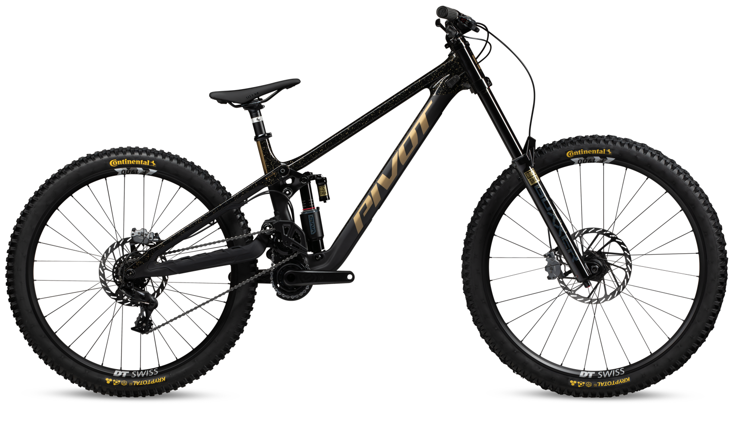 Pivot Phoenix Ride GX DH Black Gold Bicicleta