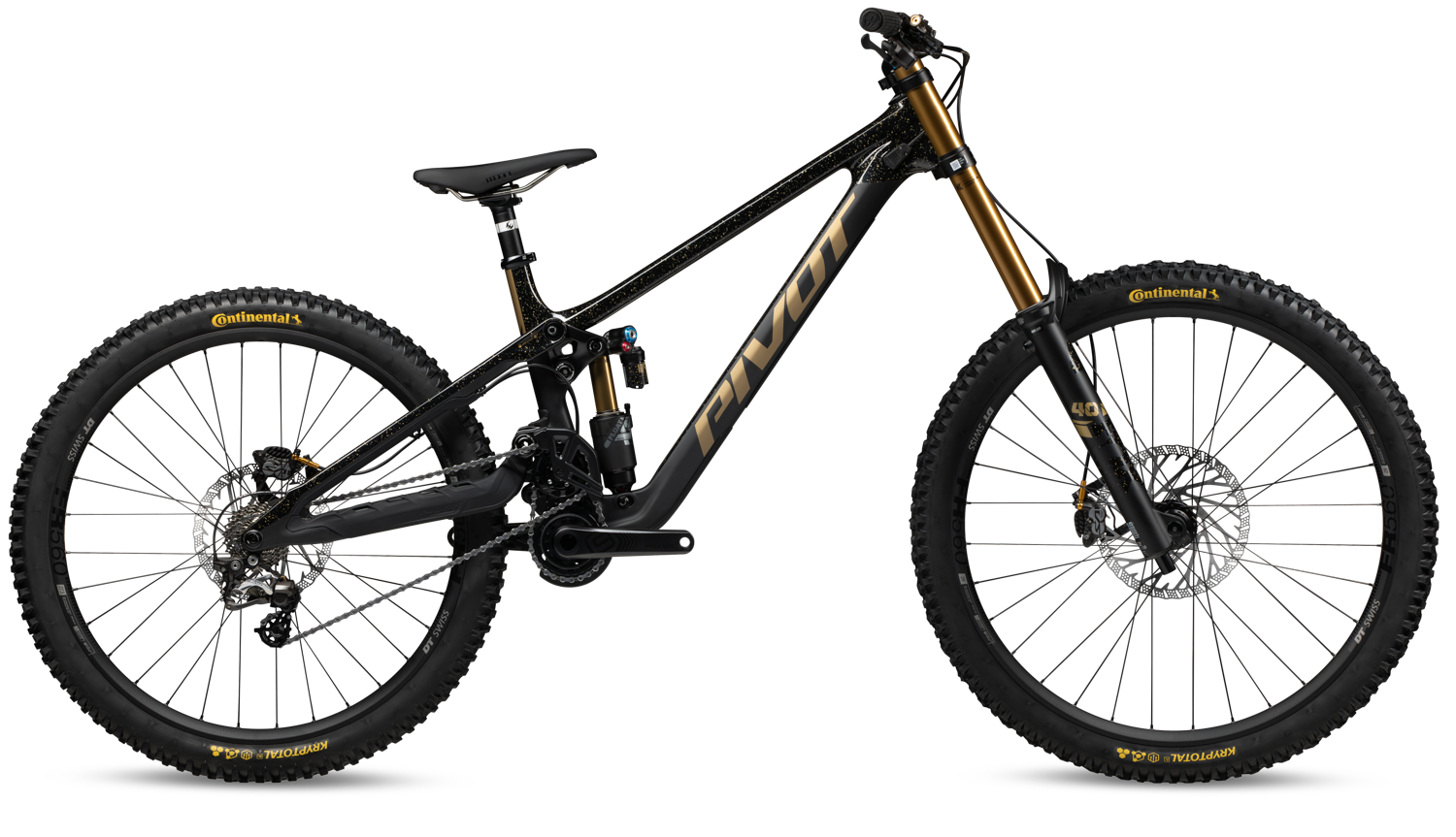 Pivot Phoenix Pro Saint Black Gold Bicicleta