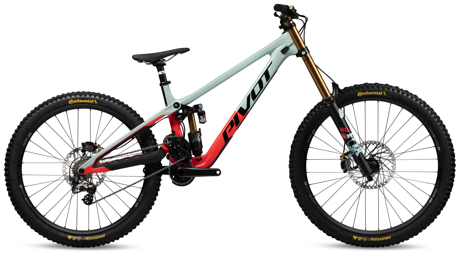 Pivot Phoenix Pro Saint Red Mint Bicicleta