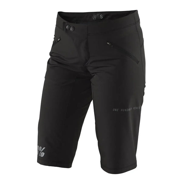 Shorts 100% Ridecamp Mujer Black