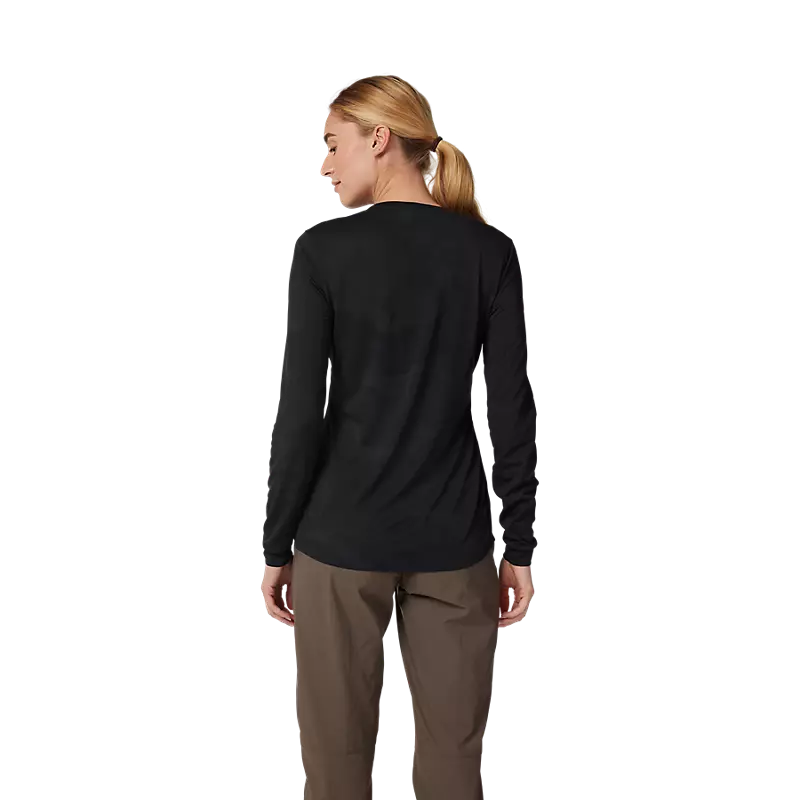 Fox Ranger TRU DRI LS BLK Jersey Mujer