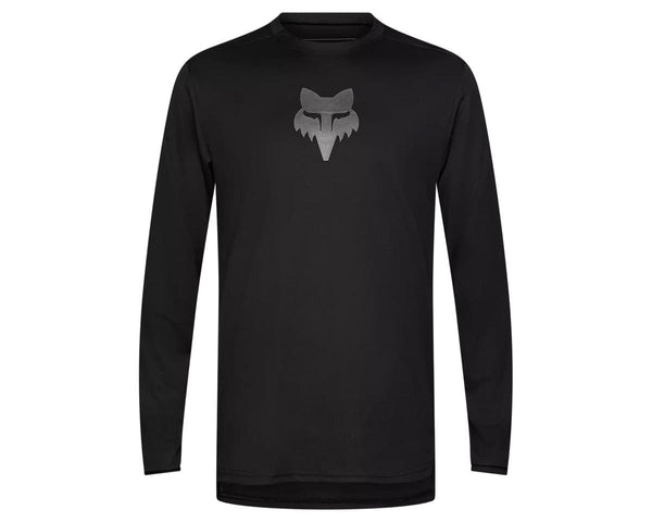 Fox Ranger Head Blk Jersey LS