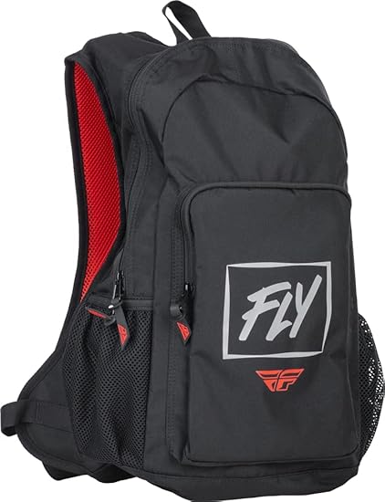 Fly Jump Pack Blk Grey Red Mochila