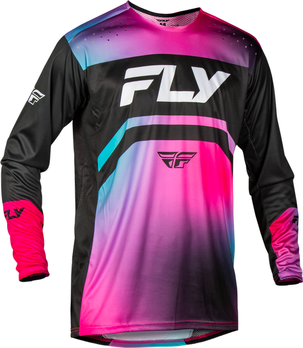 Fly Rayce Fuschia Black Teal Jersey