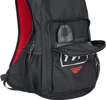 Fly Jump Pack Blk Grey Red Mochila