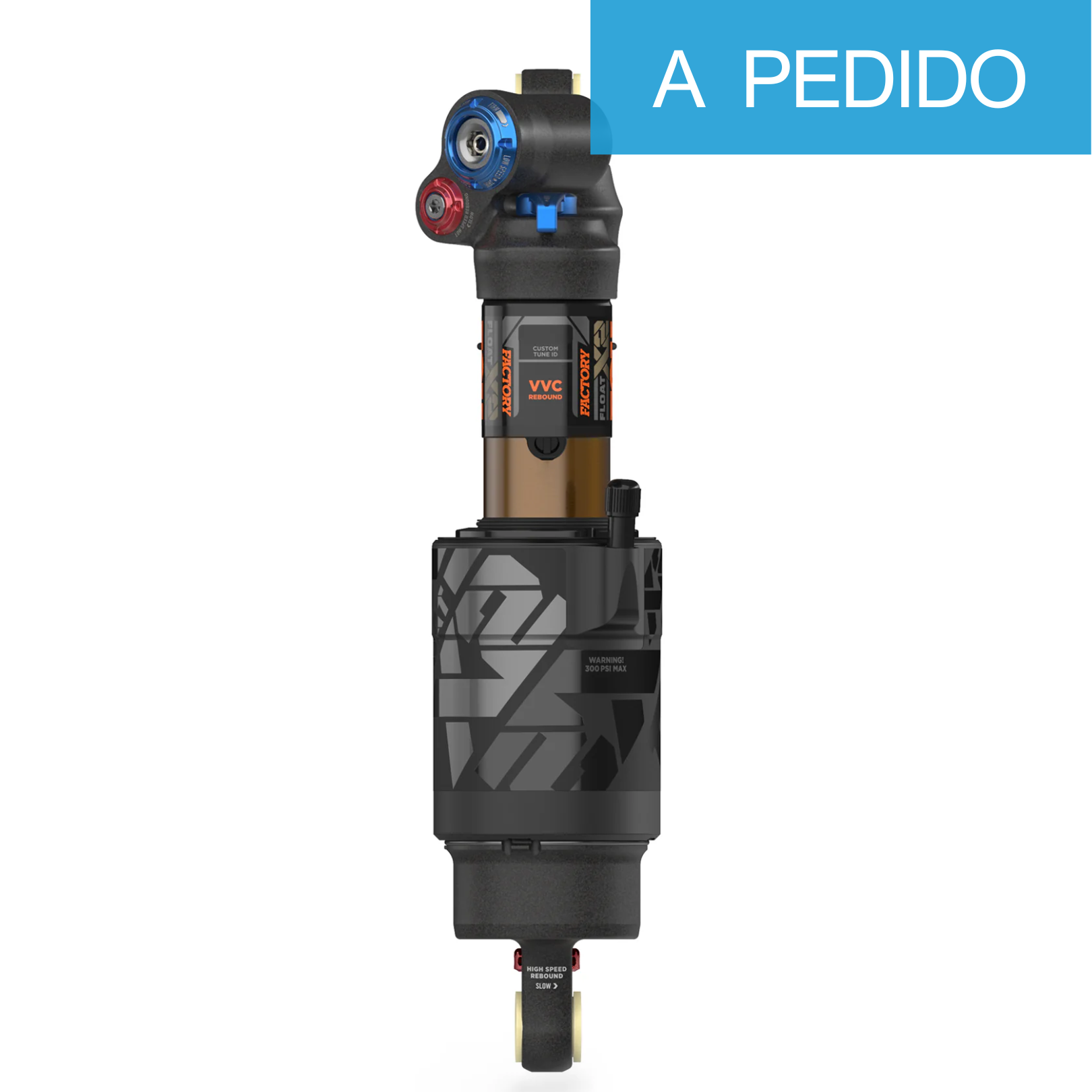 (A Pedido) Fox 2025 FLOAT X2 2pos-Adj Kashima/Grey Shock