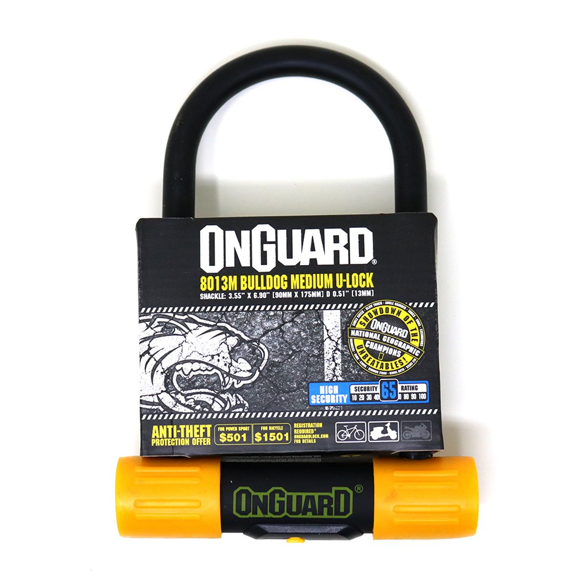 Onguard U-Lock Bulldog Medium AM Candado