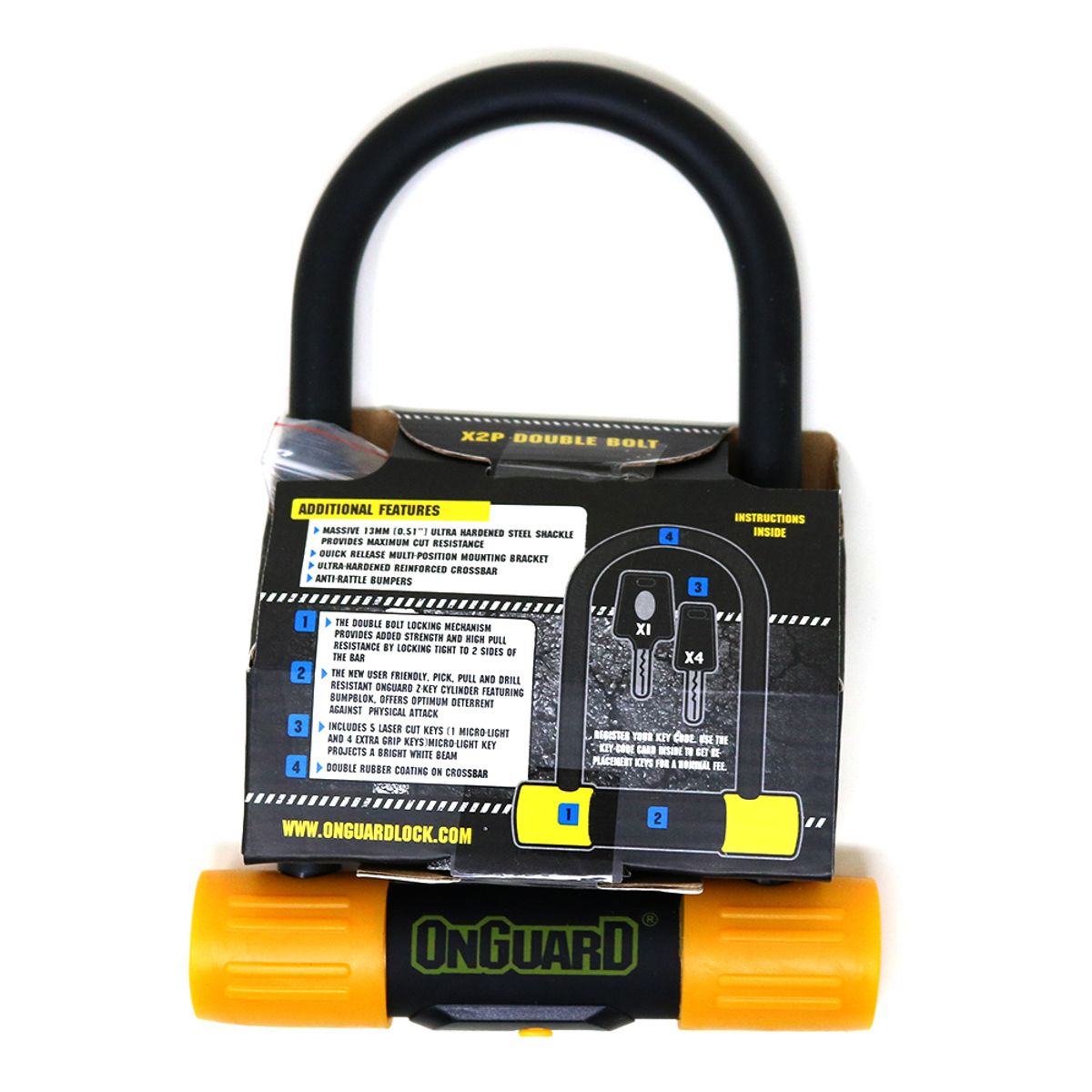 Onguard U-Lock Bulldog Medium AM Candado