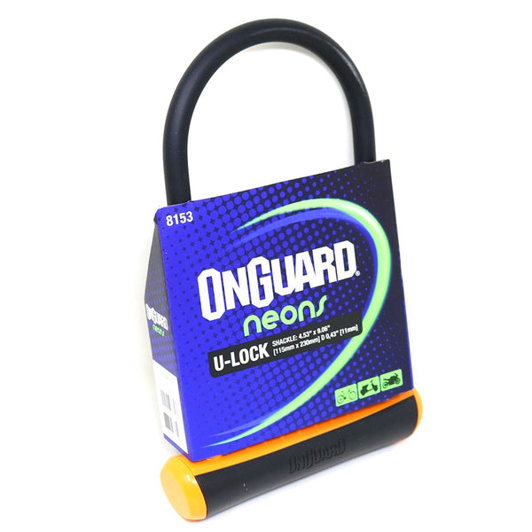 Onguard U-Lock Neon series Orange Candado