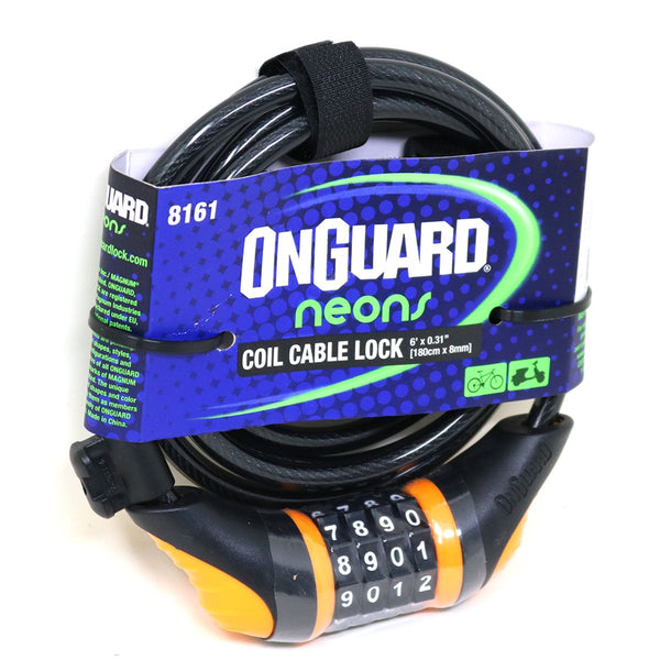 Onguard Clave Espiral Neon series Orange Candado