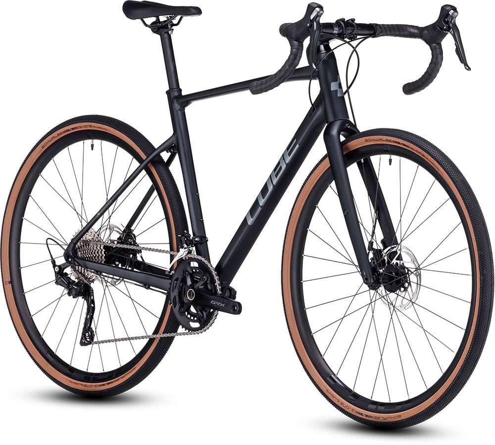 CUBE Nuroad Pro metalblack´n´ grey Bicicleta
