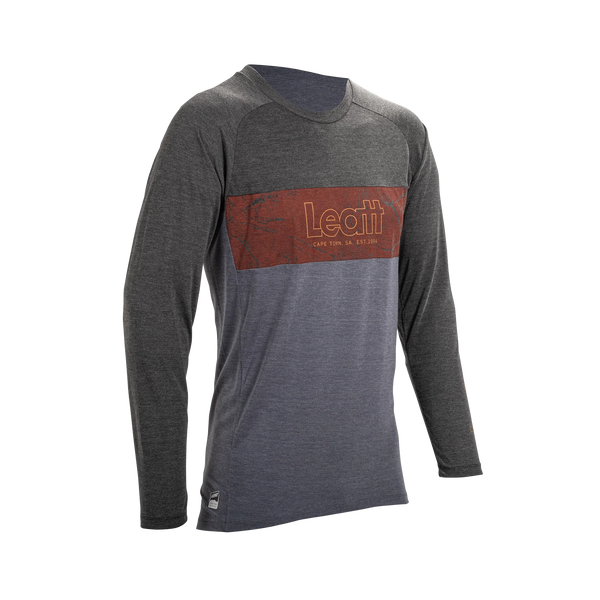 Leatt MTB LS Gravity 2.0 V25 Black Jersey