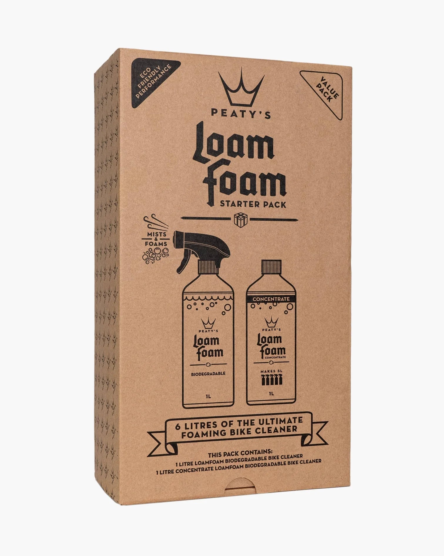 Peatys Loam Foam Starter Pack- Kit de Limpieza Shampoo