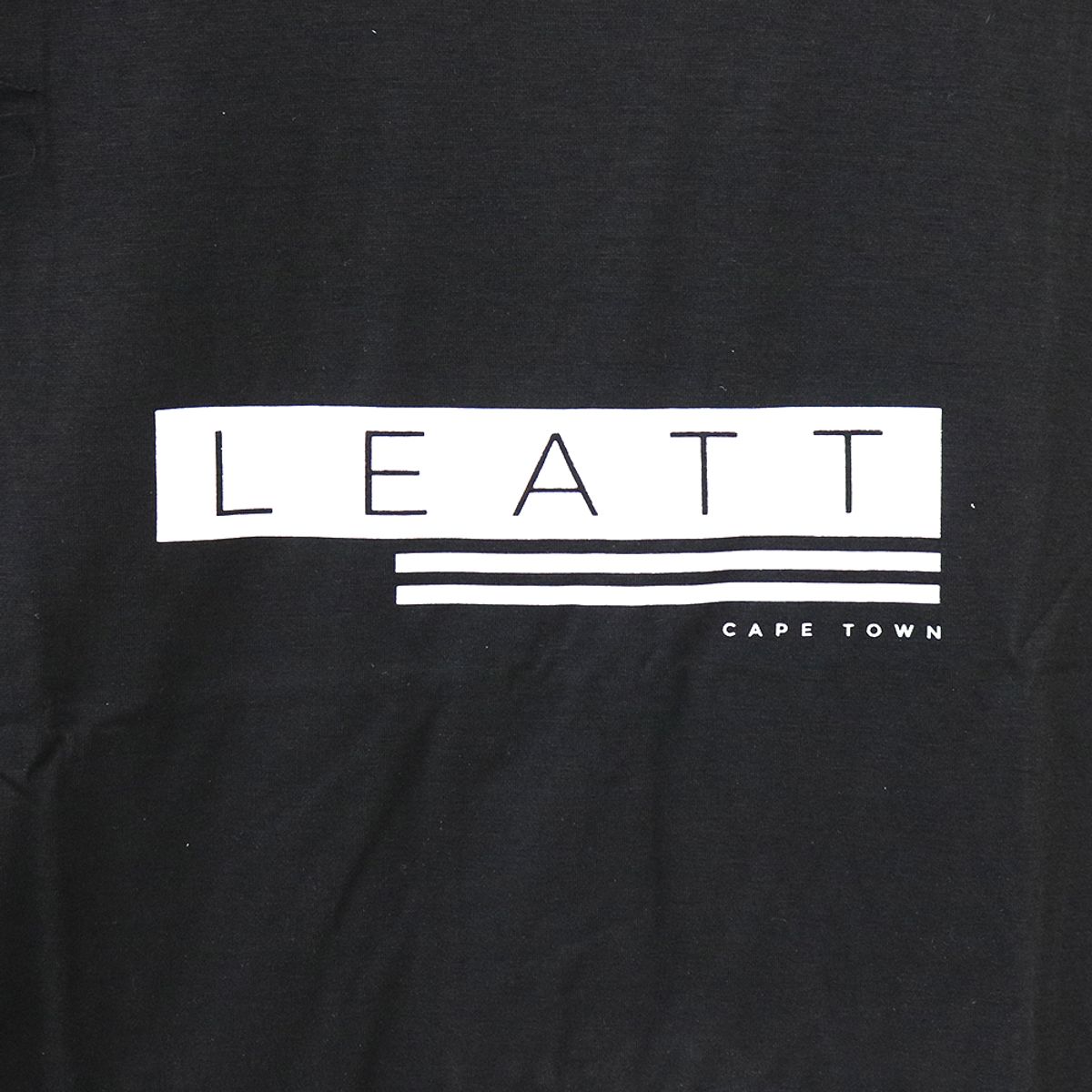 Leatt Blk/white logo Polera