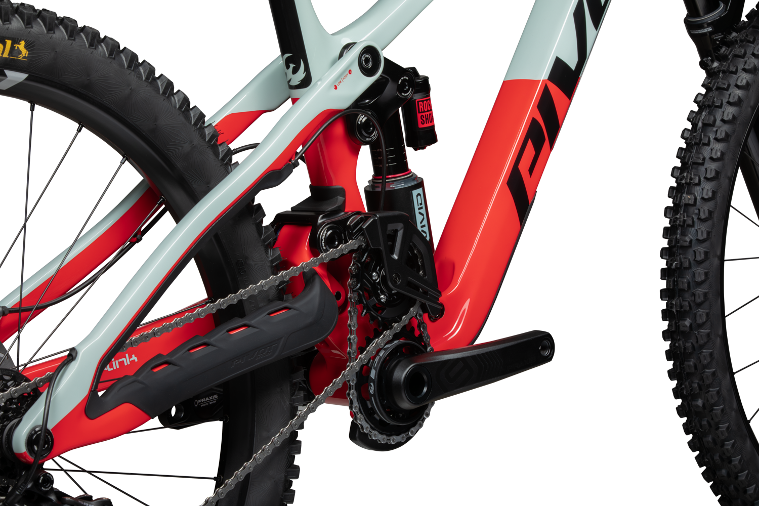 Pivot Phoenix Ride GX DH Red Mint Bicicleta