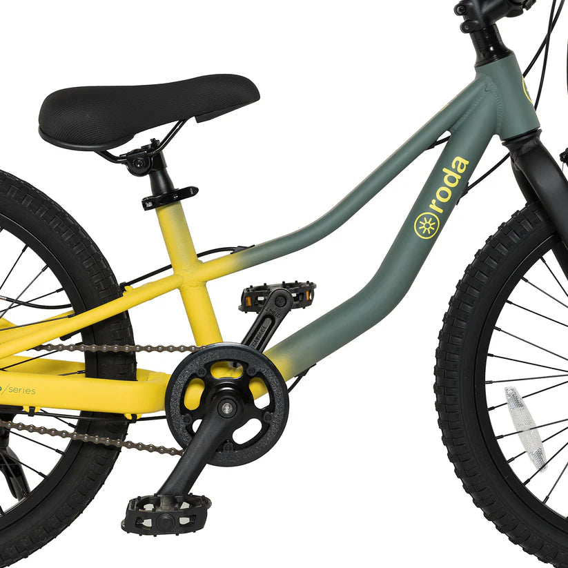 Roda Pro Sport Yellow Fluo Aro 20 cicleta