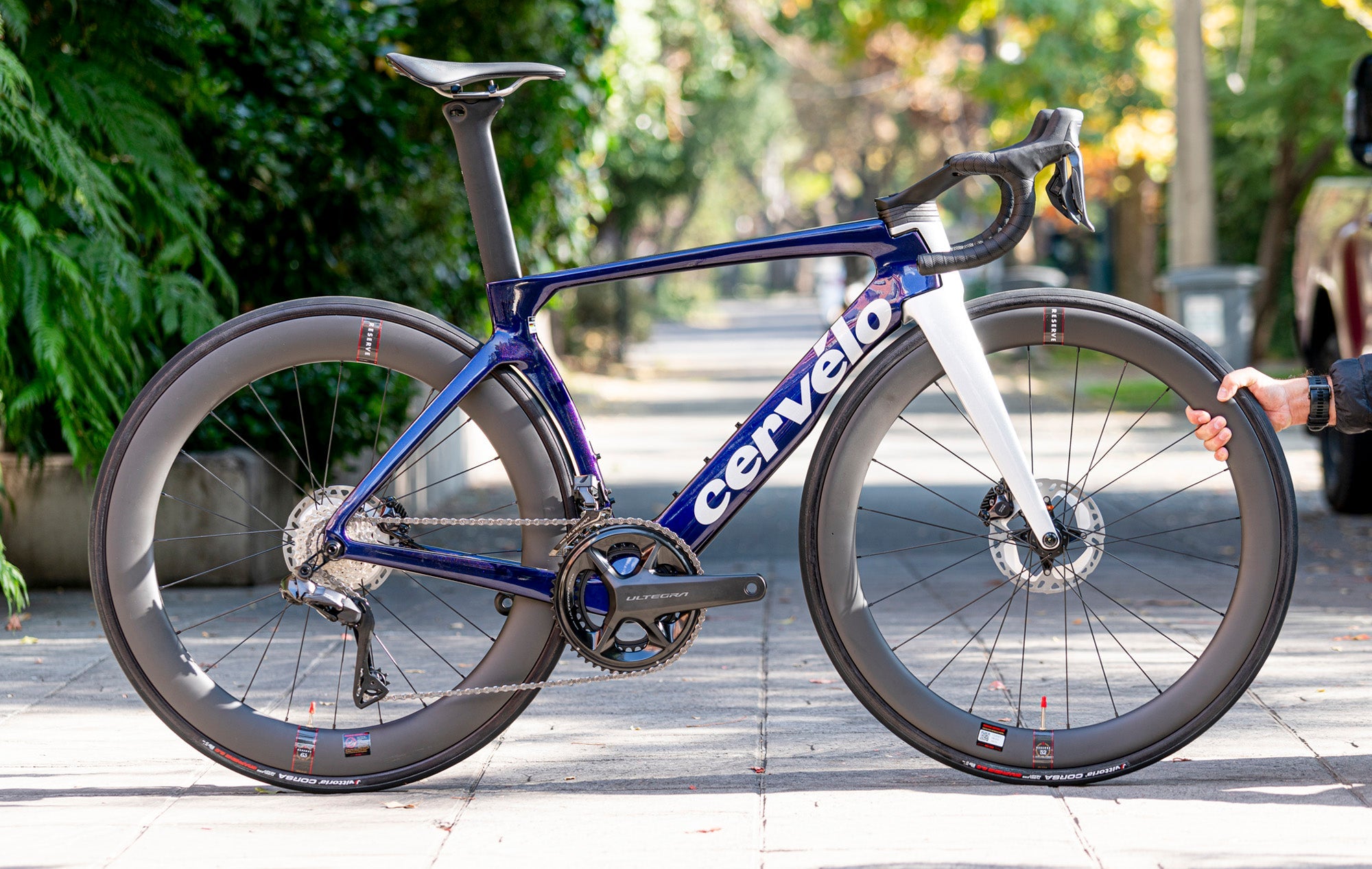 Cervélo S5 Ultegra Di2 12v Sapphire Ice