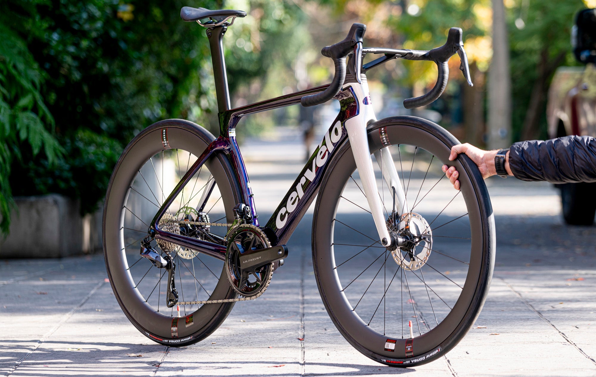 Cervélo S5 Ultegra Di2 12v Sapphire Ice