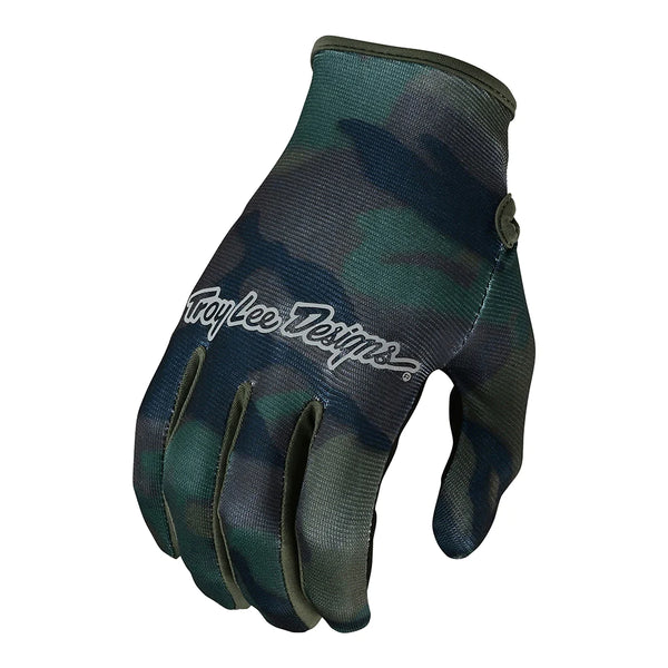 Troy Lee Designs Guante Flowline Brushed Camo Army