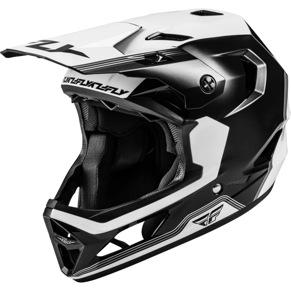 Fly Rayce Repeat Black White Casco