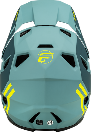 Fly Rayce Matte Blue Stone HI-VIS Casco 2025