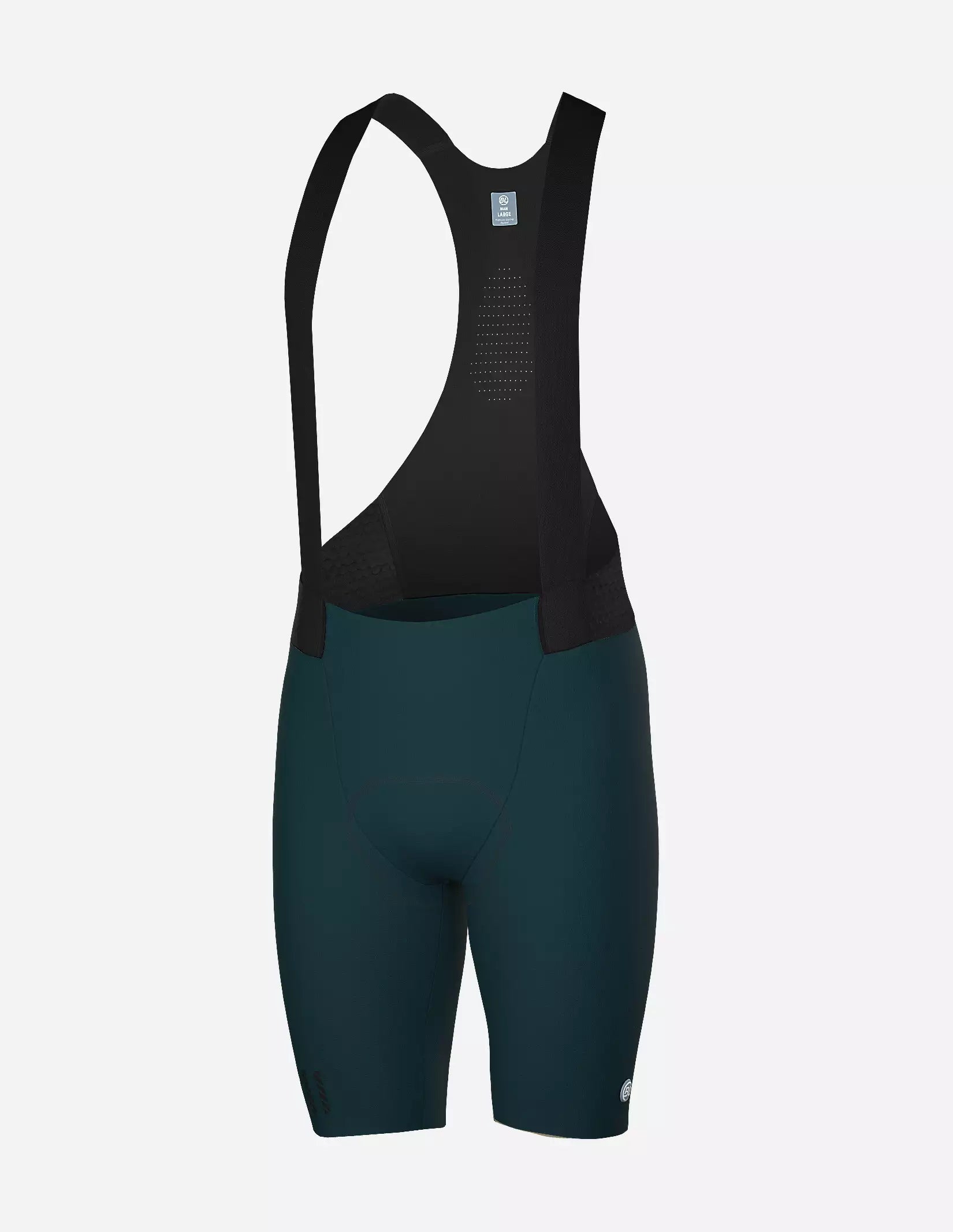 Bicycle Line Calza Bib Corto Zoncolan S4 Verde Oscuro