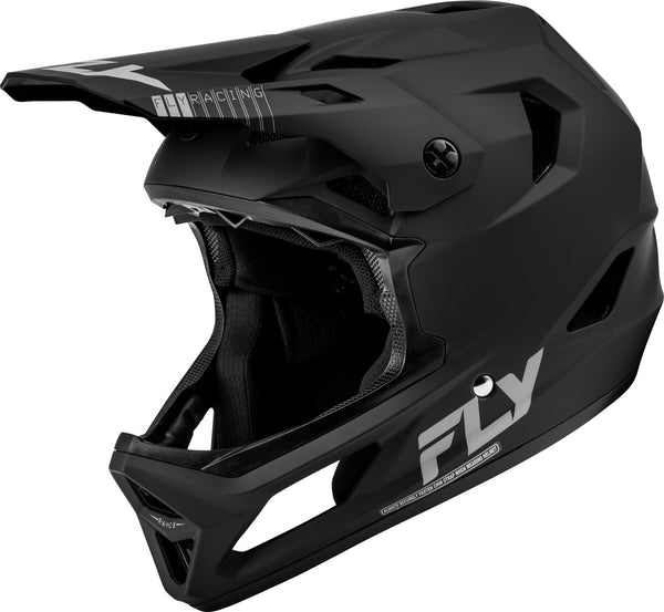 Fly Rayce Matte Black 2026 Casco niño