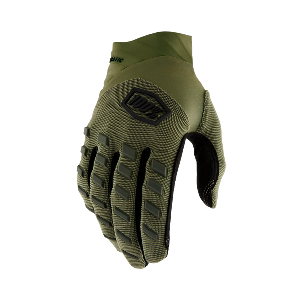 Guantes 100% Airmatic Army Green