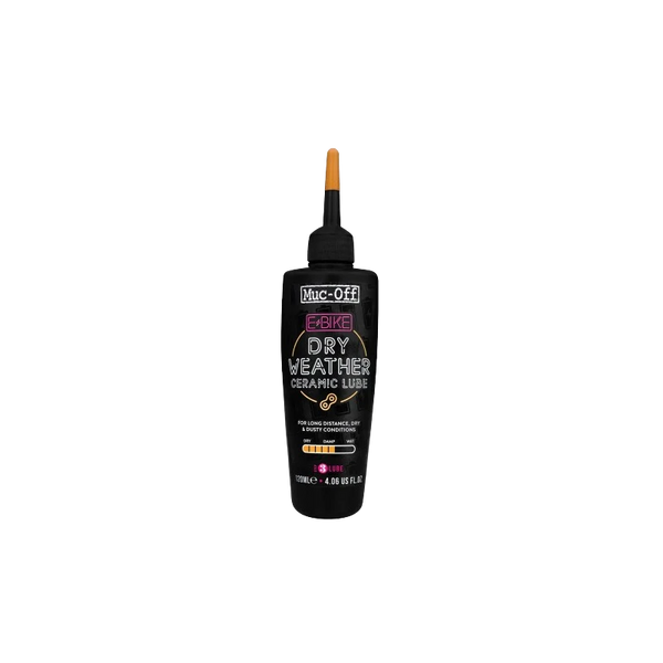 Muc-Off Ebike dry ceramic lube Aceite cadena para clima seco 120ml