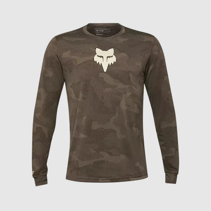 Fox Ranger Tru Dri LS Brown Jersey