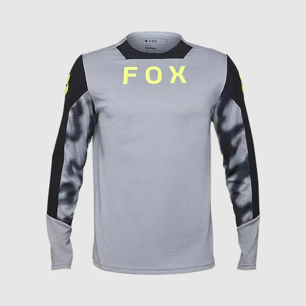 Fox Defend Taunt LS Grey Jersey