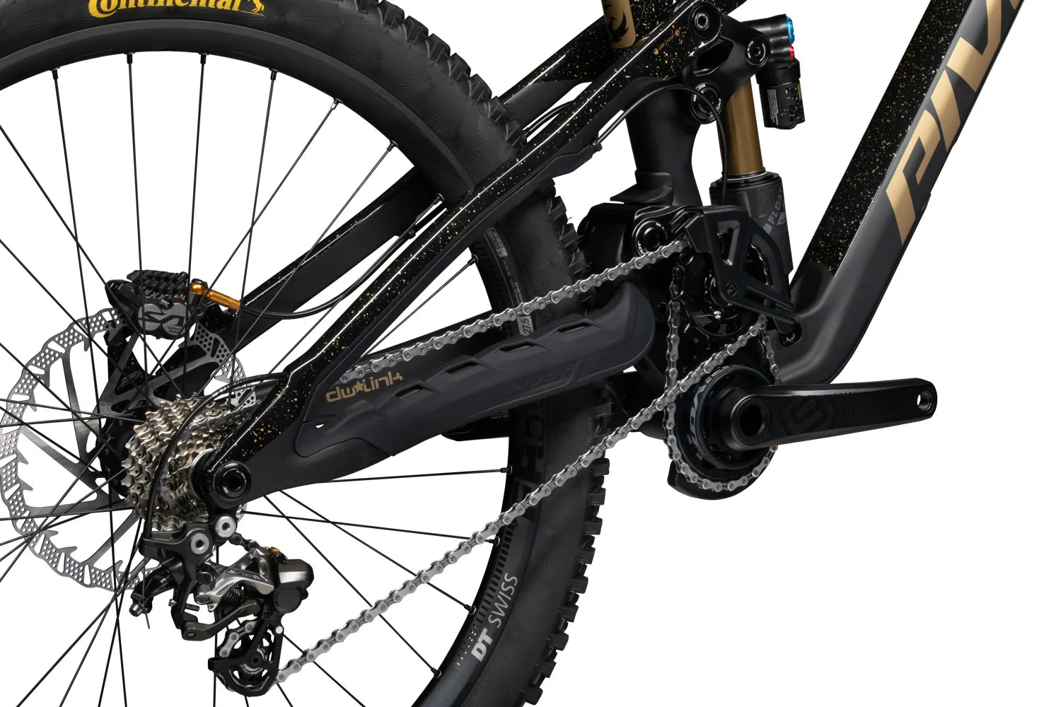 Pivot Phoenix Pro Saint Black Gold Bicicleta