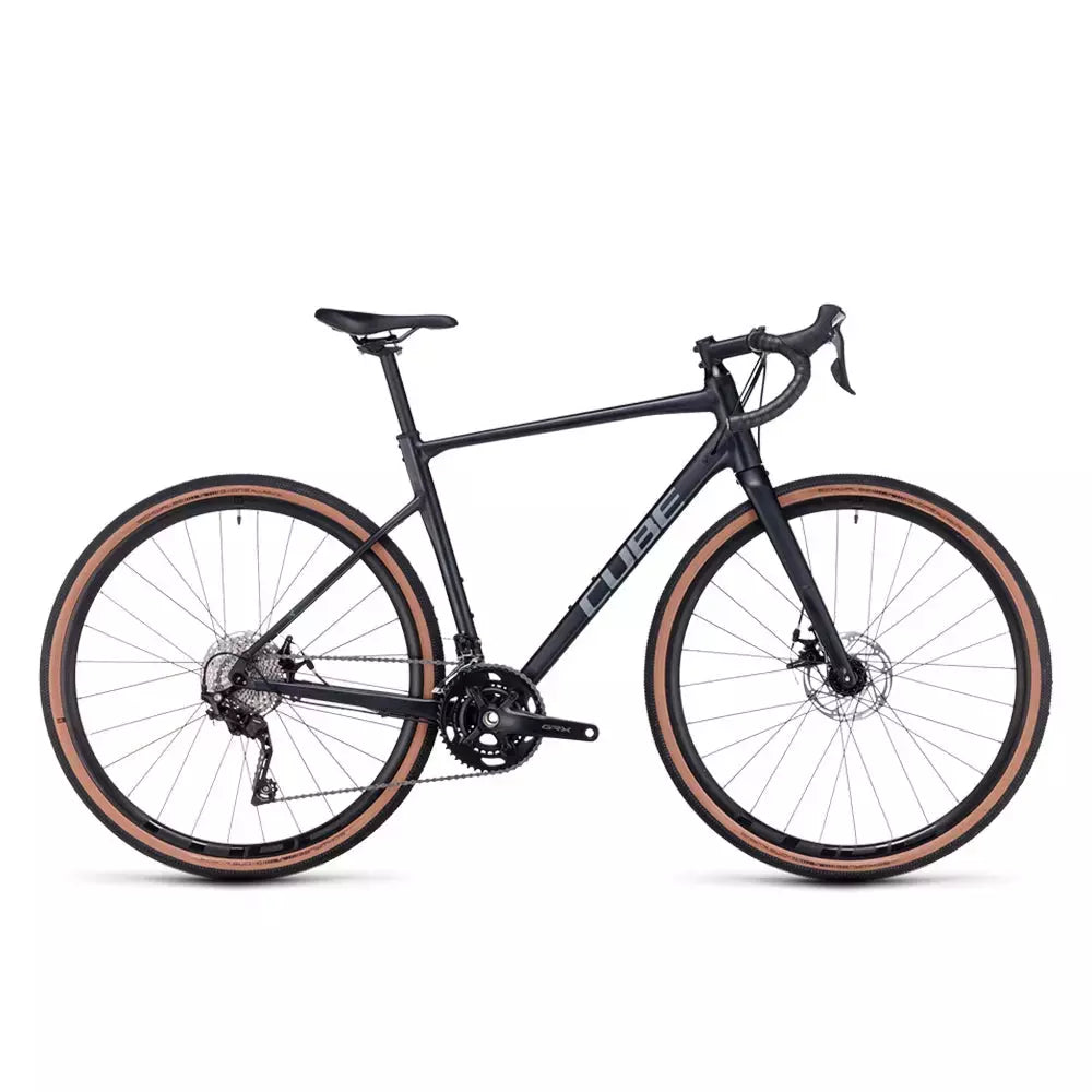 CUBE Nuroad Pro metalblack´n´ grey Bicicleta