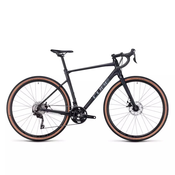 CUBE Nuroad Pro metalblack´n´ grey Bicicleta