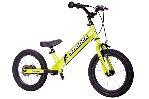 Strider 14X Green Freno Manual Bicicleta De Niños - Tienda Ride