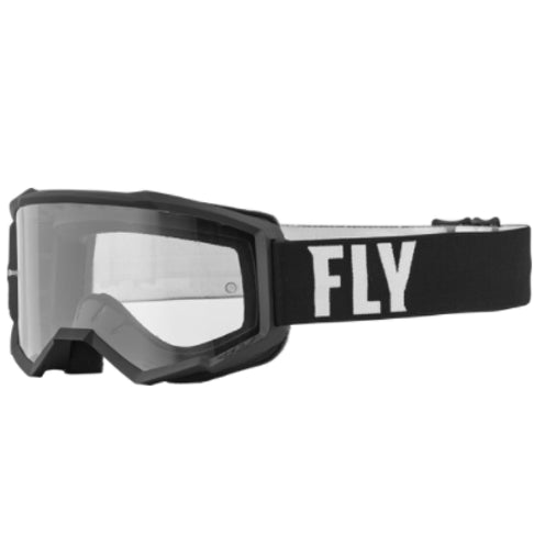 Fly Focus Clear (black/white) Antiparra - Tienda Ride