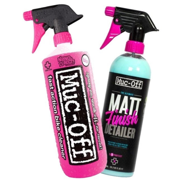 Muc-Off Clean and Finish Duo Pack Shampoo - Tienda Ride