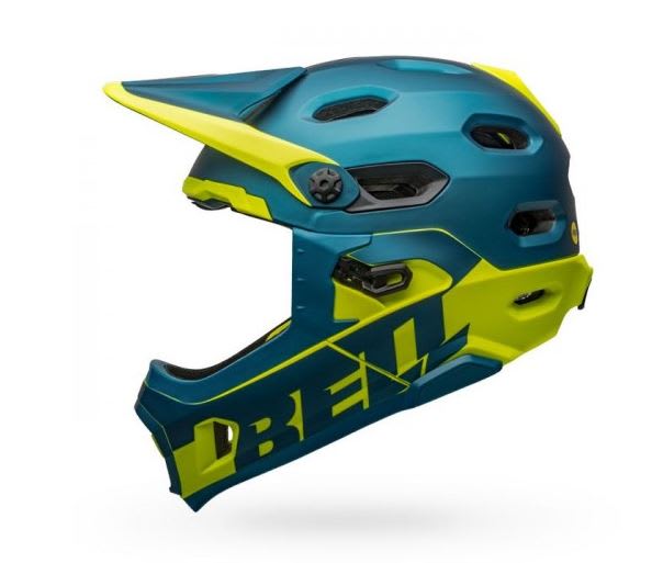 Bell Super DH Mips Blue HIVZ Casco Desmontable - Tienda Ride