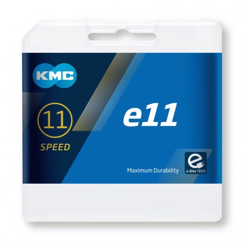 KMC E-Bike 11V Silver Cadena