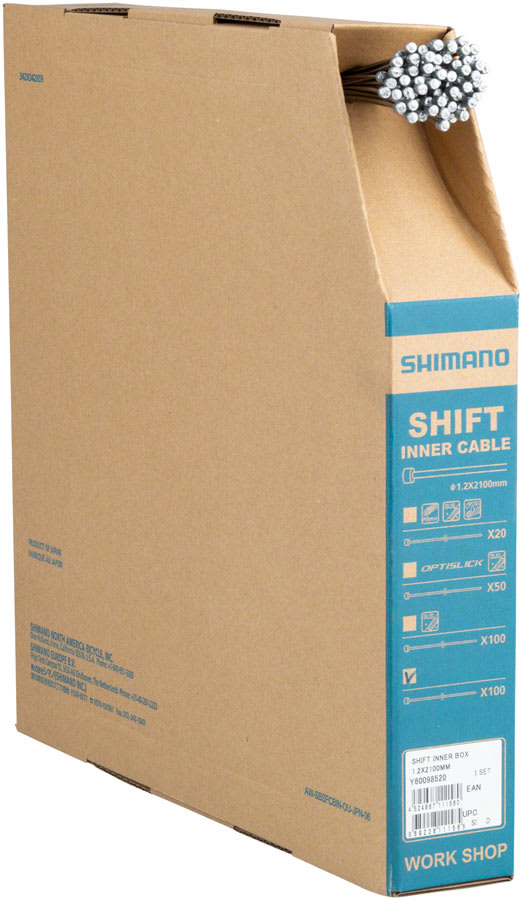 Shimano Caja 100 und Piola de Cambio 1.2 x 2100mm - Tienda Ride