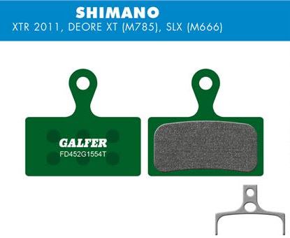 Galfer Shimano M985, M785, M666 Pastillas - Tienda Ride