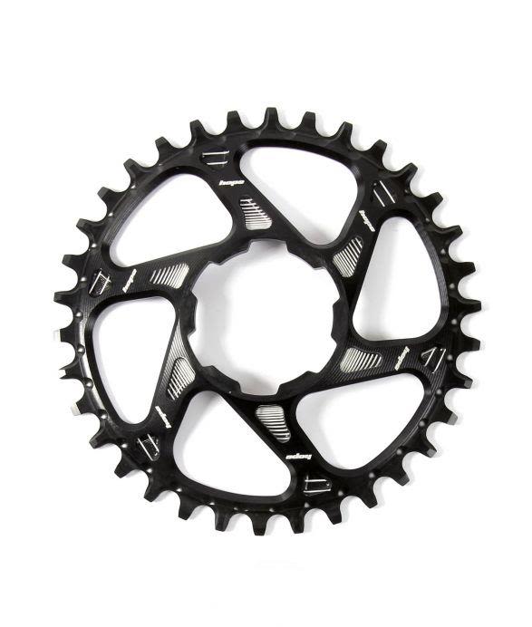 Hope Chainrings Spiderless Black Coronas - Tienda Ride