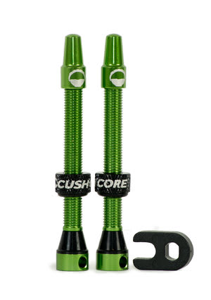 CushCore  Valvula Tubular French Green  55mm - Tienda Ride