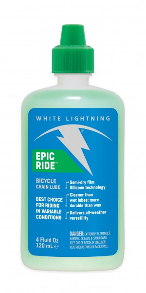 White Lightning Epic ride Aceite de cadena - Tienda Ride