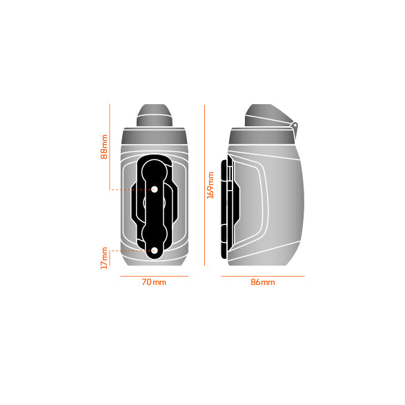 Fidlock Bottle Set 450ml V2 Botella de Hidratación con base magnética - Tienda Ride