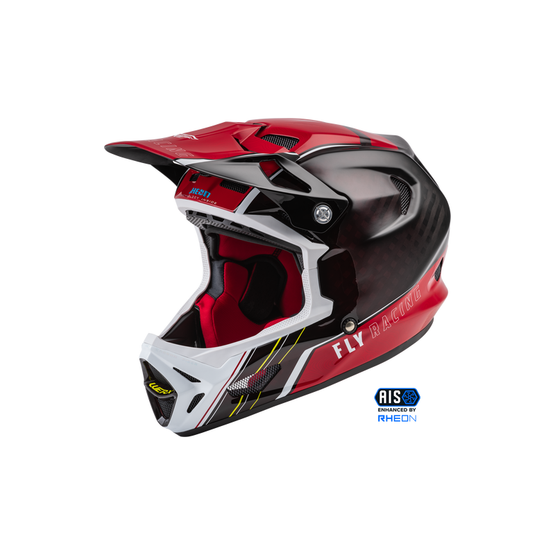 Fly Werx-r Red Carbon Casco