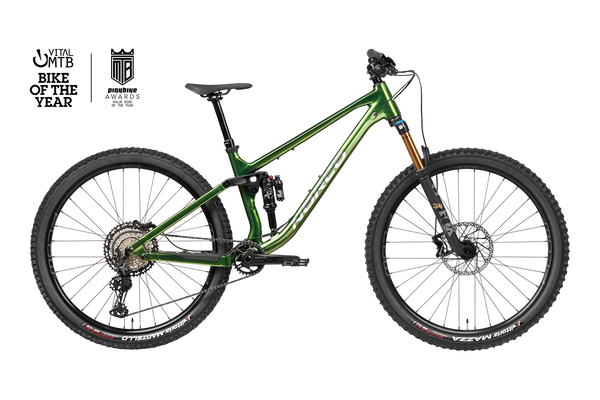 Norco Fluid Fs 1 Green/Grey Bicicleta